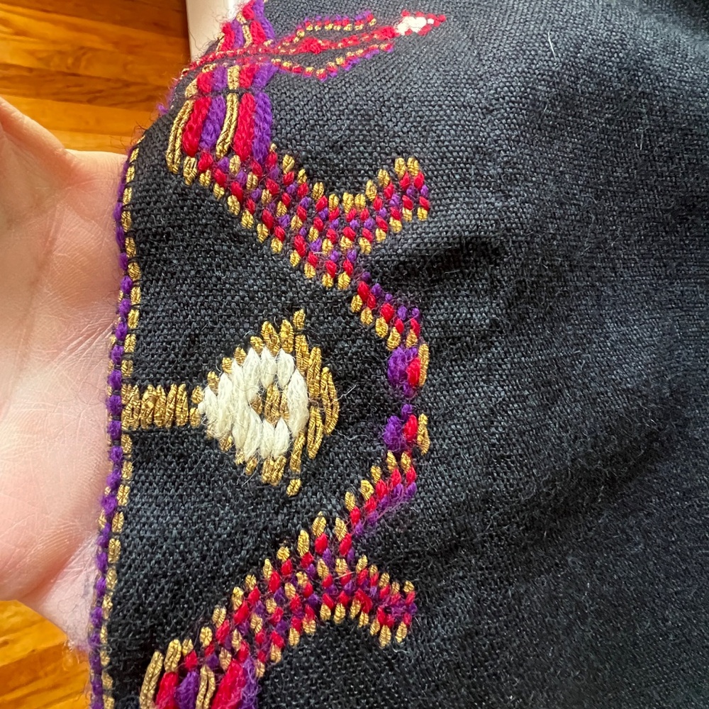 Vintage Boutique Woolen Coat Hand Made in Greece by Nikos and Takis - Picture 3 of 8